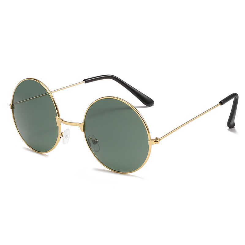 Spykay™ SG61008 Retro Round Frame Metal Sunglasses for Women Men