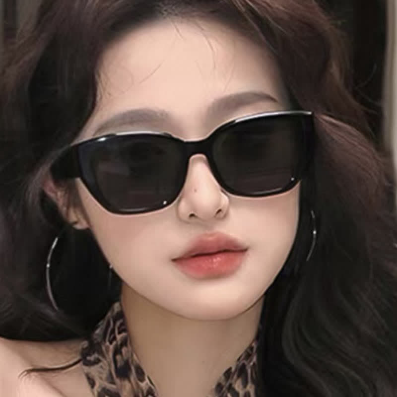 Spykay™ SG60812 Cat-Eye Thick Temples Hipster Sunglasses