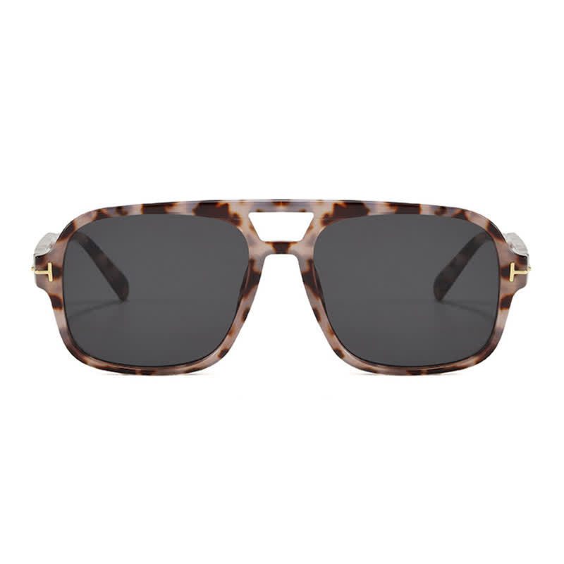 Spykay™ SG60710 Double Bridges Retro-Vintage Aviator Sunglasses