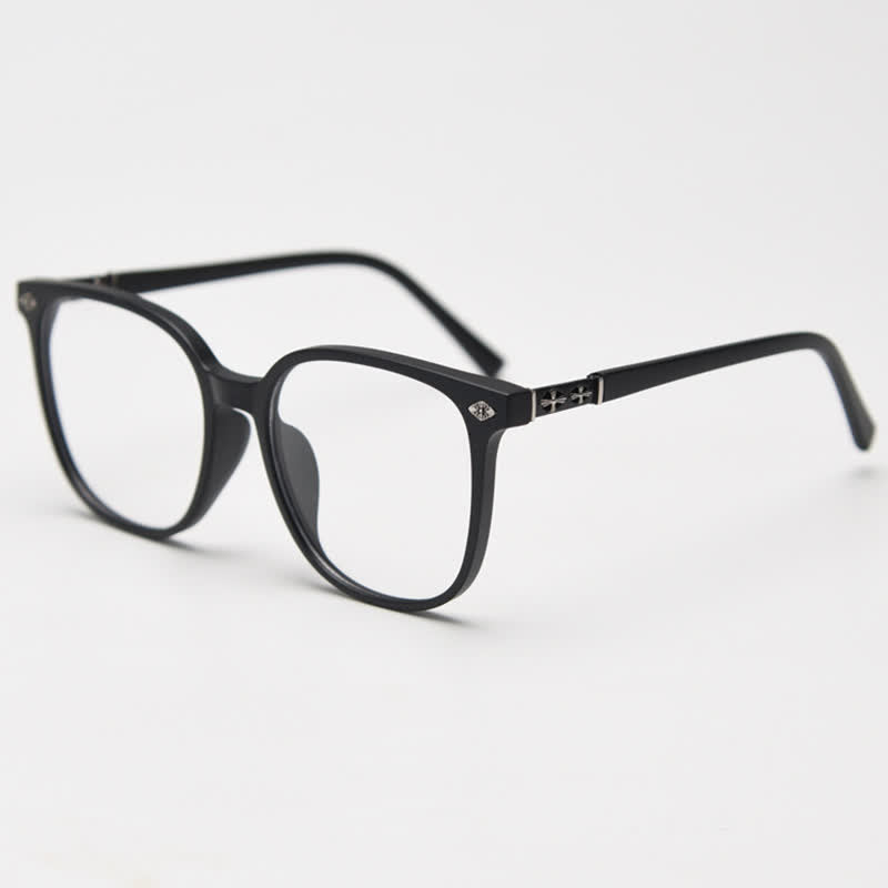 Spykay™ EG26916 Unsiex Retro Square Large Frame Fashion Anti-blue Light Glasses