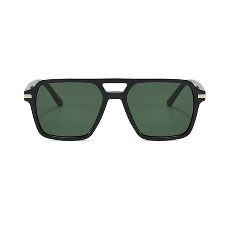 Spykay™ SG61014 Square Frame Double Bridges Classic Sunglasses