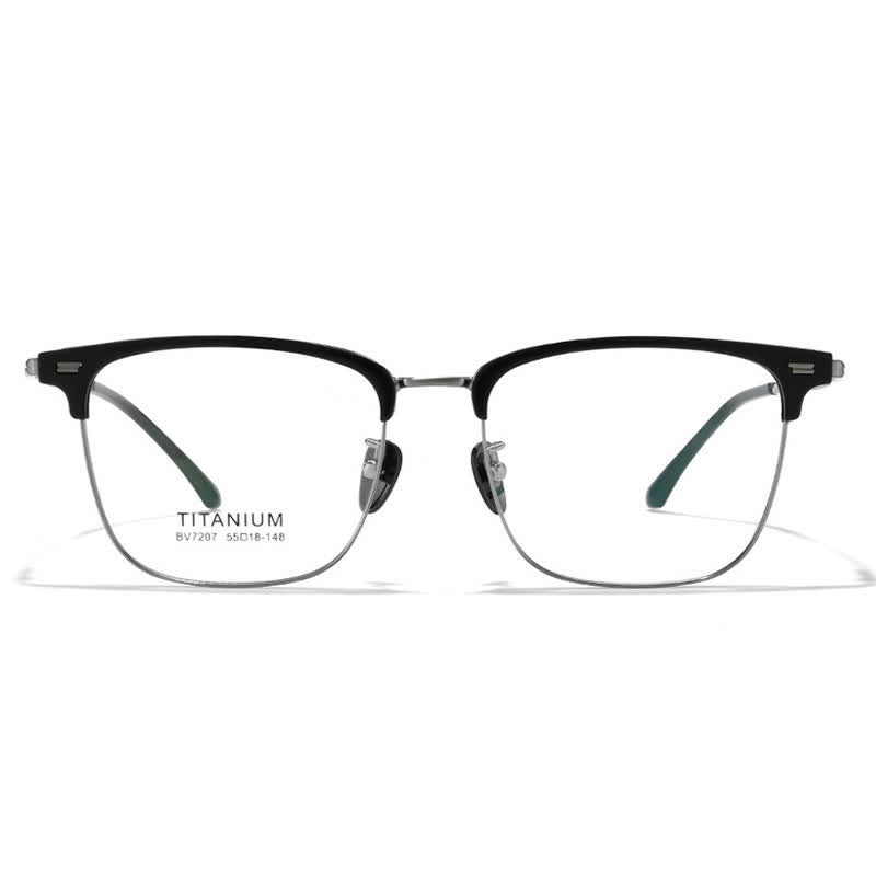 Spykay™ EG26919 Unsiex Retro Square Frame Anti-blue Light Browline Glasses