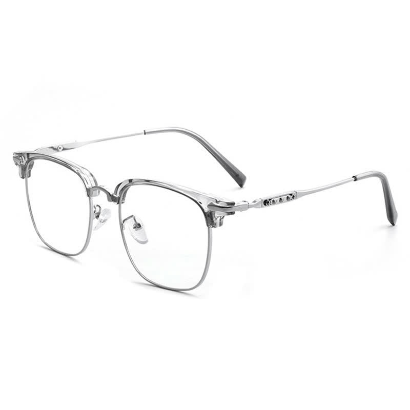 Spykay™ EG26897 Classic Square Frame Anti-blue Light Browline Glasses