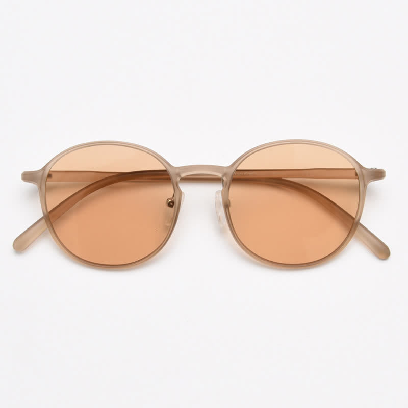 Spykay™ SG60999 Unisex Retro Simple Round Frame Polarized Sunglasses