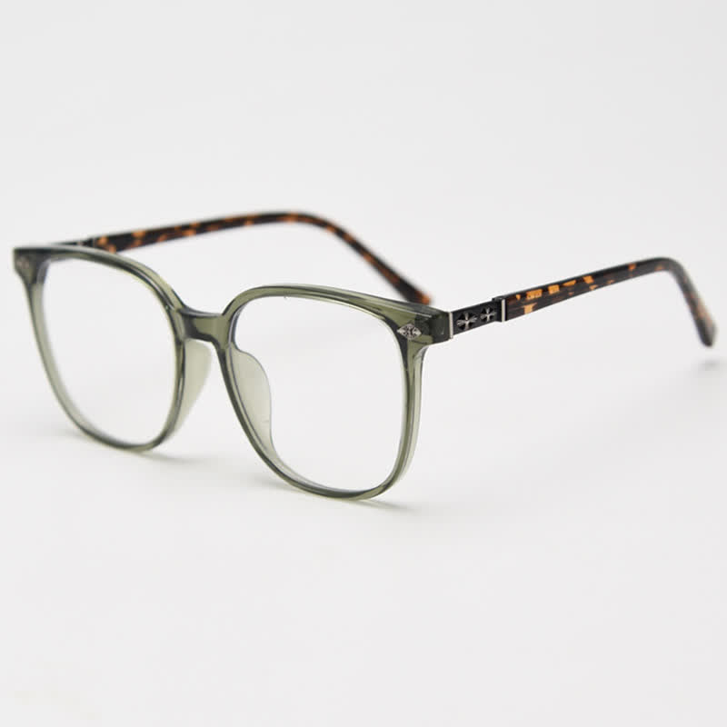 Spykay™ EG26916 Unsiex Retro Square Large Frame Fashion Anti-blue Light Glasses