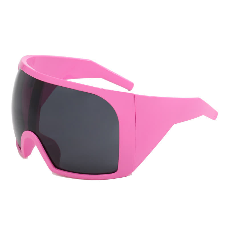 Spykay™ SG60903 One-piece Lens Oversized Sunglasses For Outdoor Sports