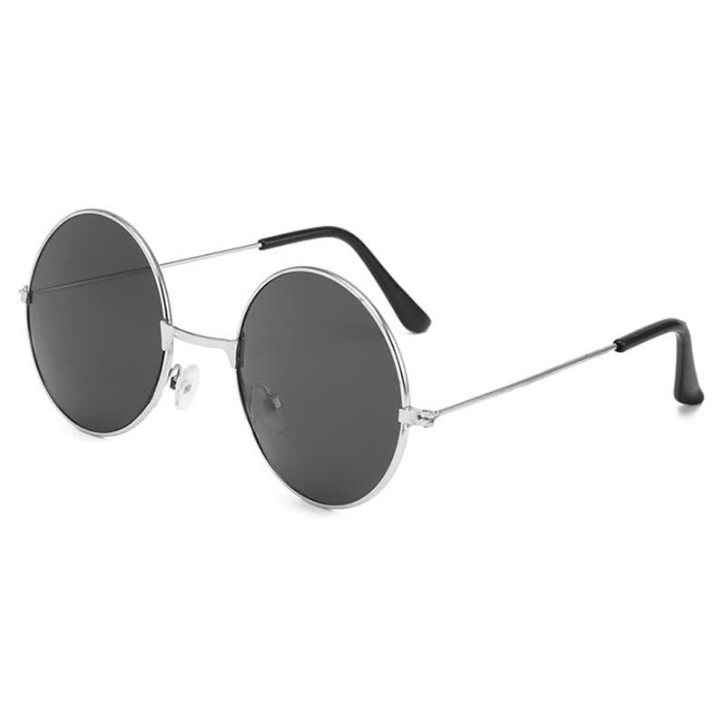 Spykay™ SG61008 Retro Round Frame Metal Sunglasses for Women Men