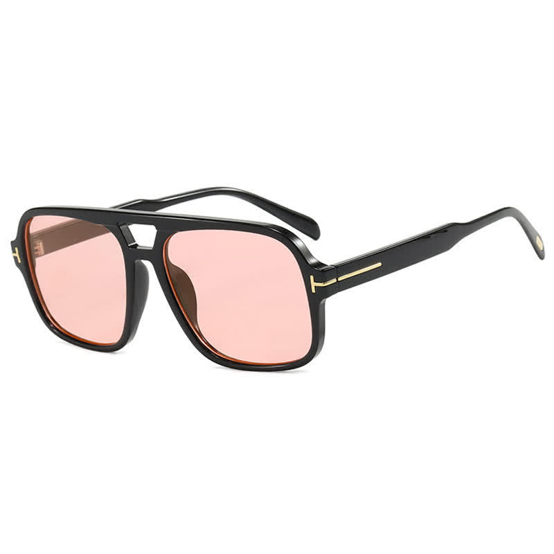 Spykay™ SG60710 Double Bridges Retro-Vintage Aviator Sunglasses