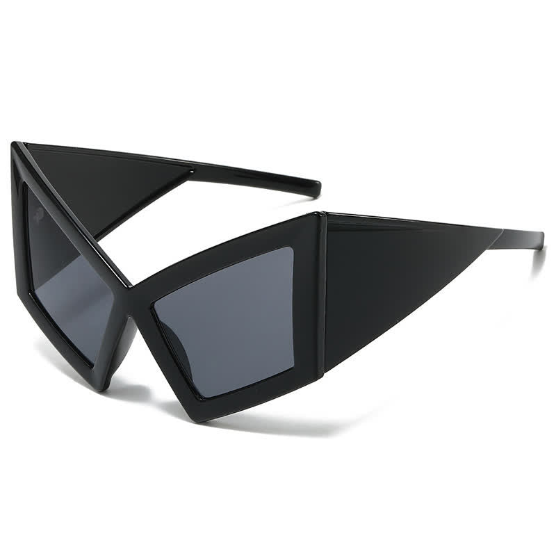 Spykay™ SG61026 Oversized Trendy Y2K Futuristic Cat-Eye Sunglasses