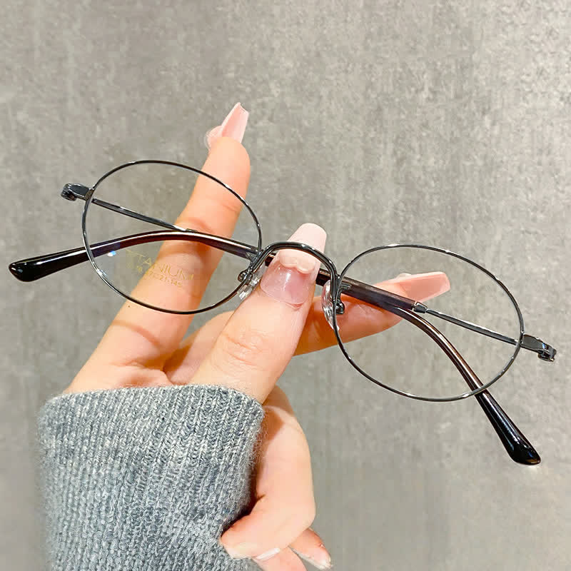 Spykay™ EG26892 Lightweight Oval Frame Anti-blue Light Glasses