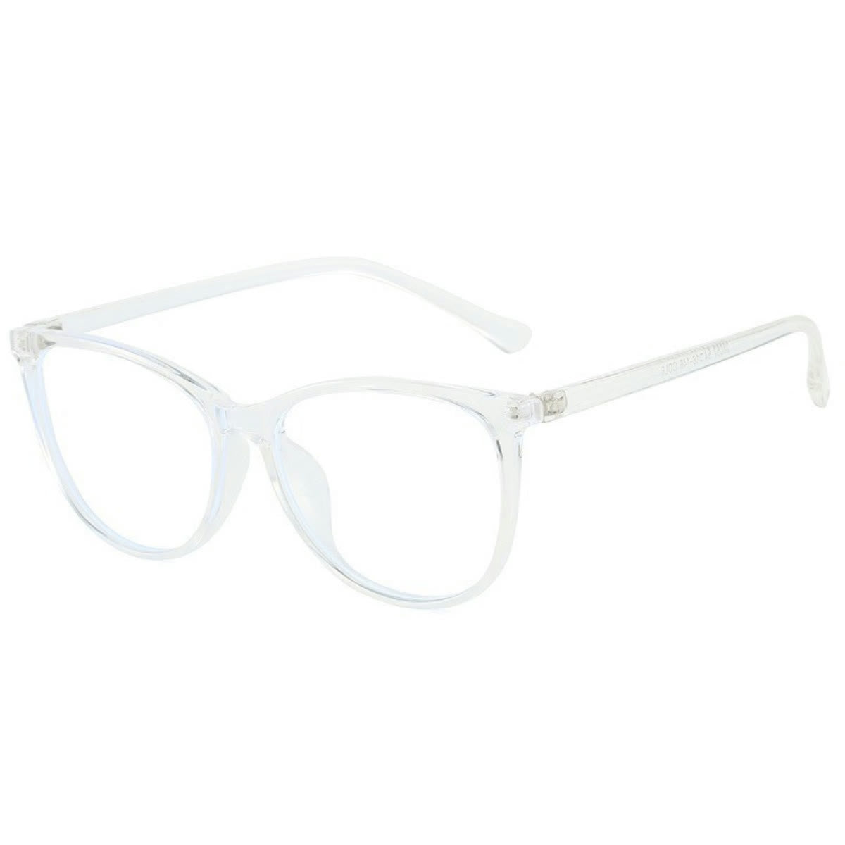 Spykay™ EG1012 Women's Round PC Frame Personality Fashion Clear Lens Glasses With Gradient Tint Clear Glasses Accessories
