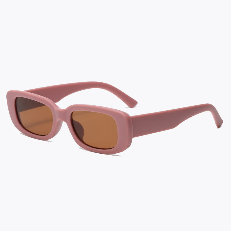 Spykay™ SG60996 Rectangle Small Thick Frame Vintage Sunglasses