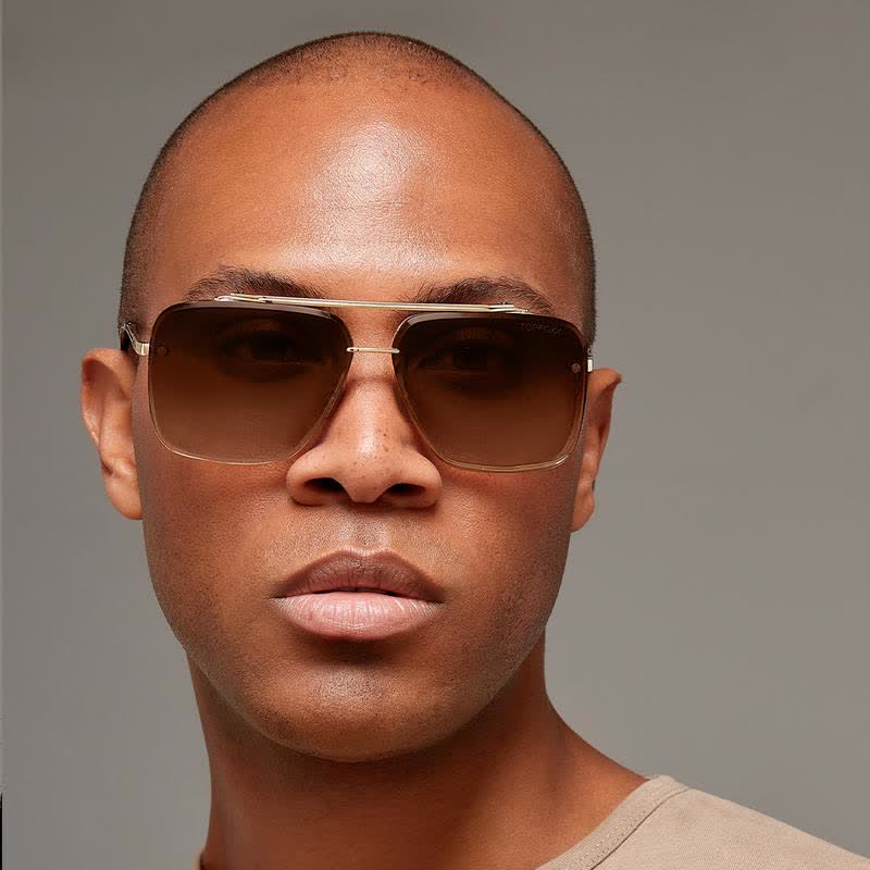 Spykay™ SG60949 Double Bridges Unisex Aviator Sunglasses