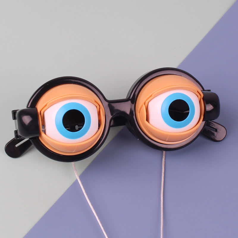 Spykay™ EG26928 Adults&Kids Funny Prank Googly Eyes Glasses Accessories for Halloween&Party