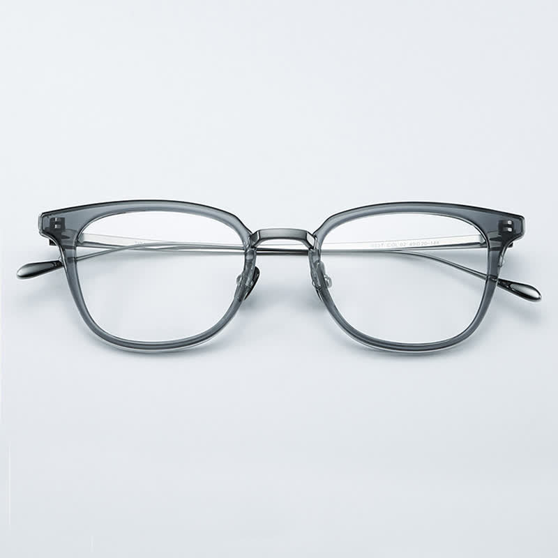 Spykay™ EG26727 Square Titanium Frame Anti-blue Light Glasses For Men