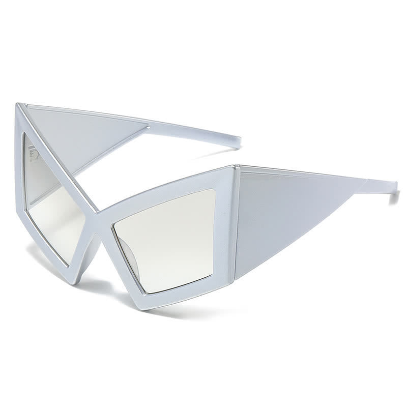 Spykay™ SG61026 Oversized Trendy Y2K Futuristic Cat-Eye Sunglasses