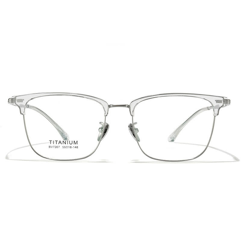 Spykay™ EG26919 Unsiex Retro Square Frame Anti-blue Light Browline Glasses