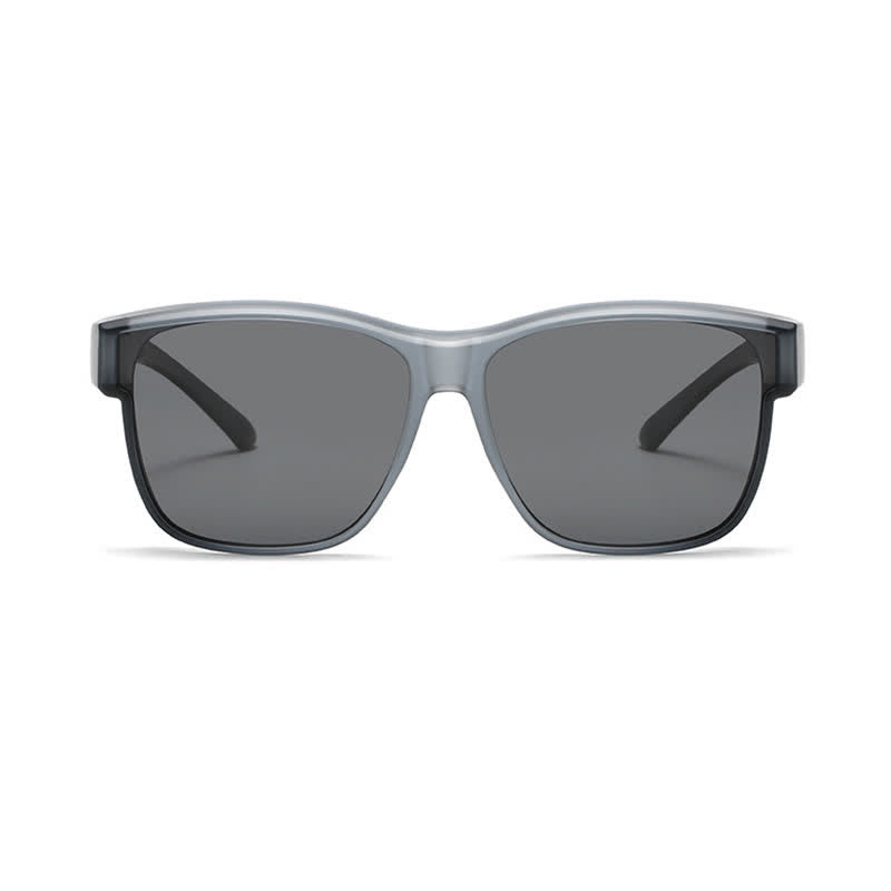 Spykay™ SG61038 Fit Over Glasses Square Frame Polarized Sunglasses
