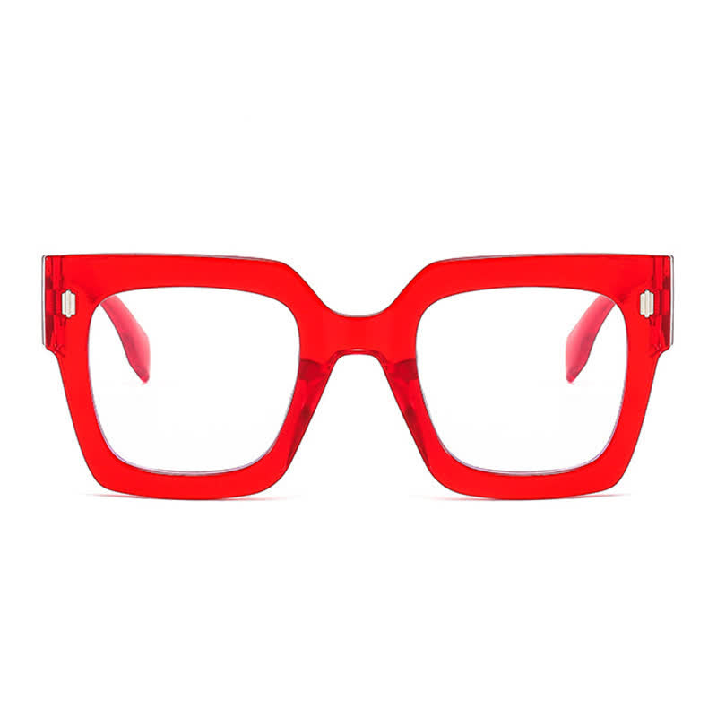 Spykay™ EG26878 Anti-blue Light Oversized Square Thick Frames Eyeglasses