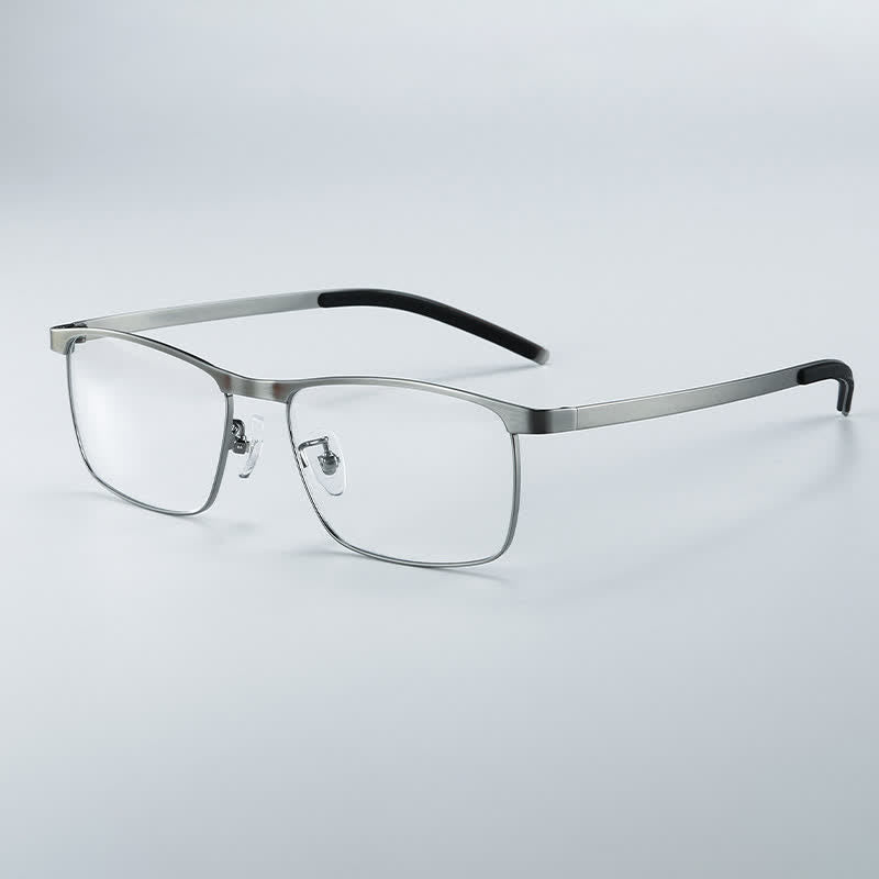 Spykay™ EG26852 Rectangle Titanium Frame Anti-blue Light Classic Glasses