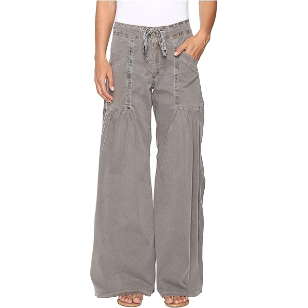 Wide - Leg Drawstring Pants