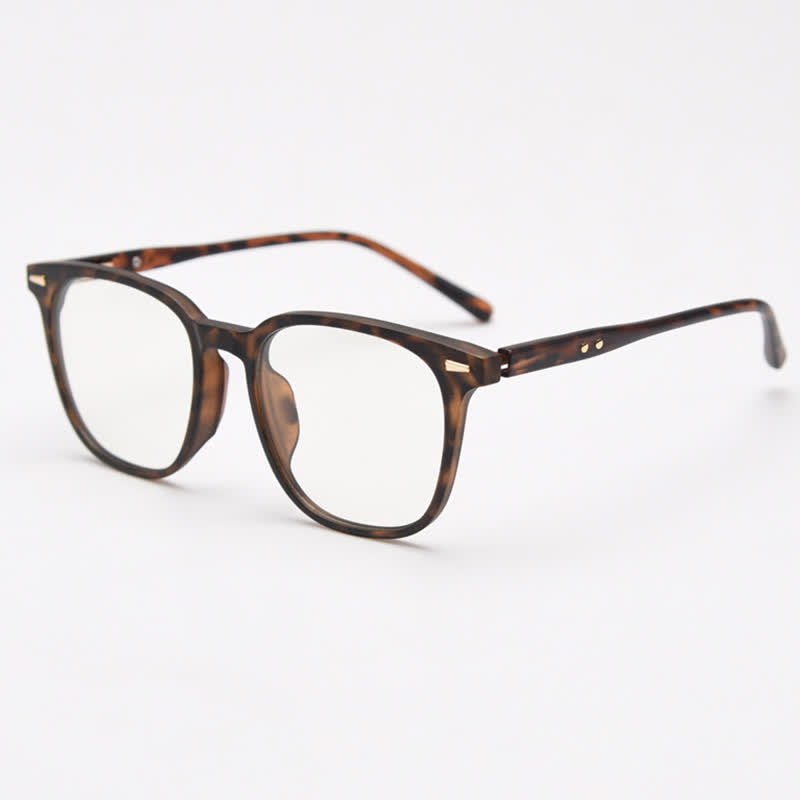 Spykay™ EG26868 Large Square Frame Anti-blue Light Retro Classic Glasses