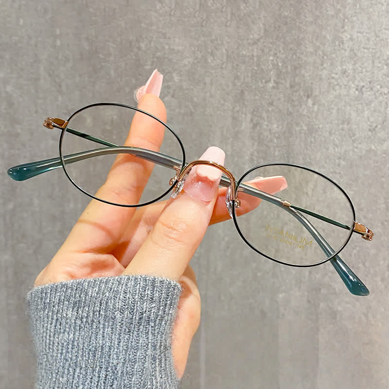 Spykay™ EG26892 Lightweight Oval Frame Anti-blue Light Glasses