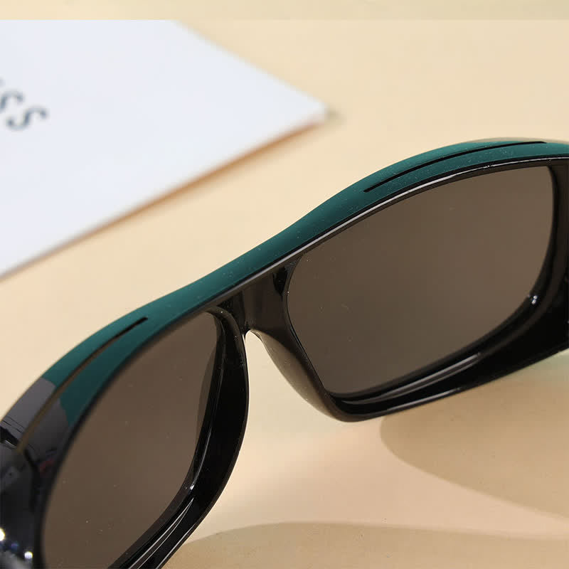 Spykay™ SG60960 Fit Over Glasses Wrap Around Polarized Sunglasses for Sports&Driving