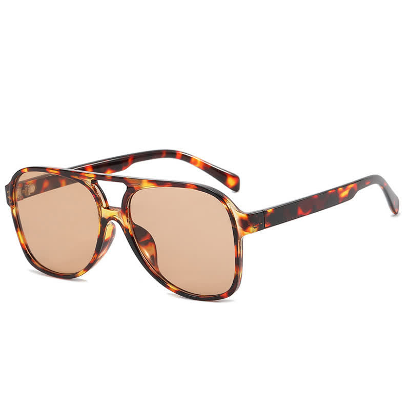 Spykay™ SG60670 Double Bridges Fashion Aviator Sunglasses