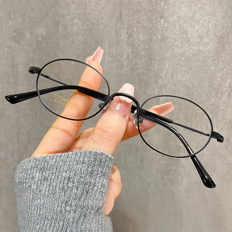 Spykay™ EG26892 Lightweight Oval Frame Anti-blue Light Glasses