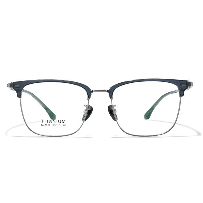 Spykay™ EG26919 Unsiex Retro Square Frame Anti-blue Light Browline Glasses