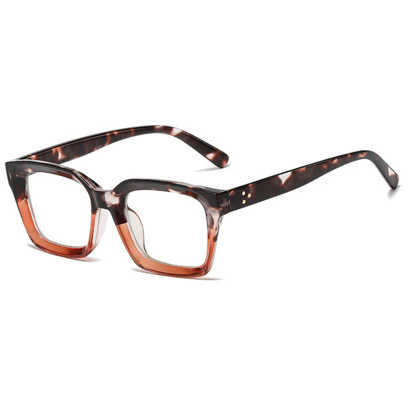 Spykay™ EG26877 Classic Simple Square Frame Concave Lenses Anti-blue Light Thick Glasses