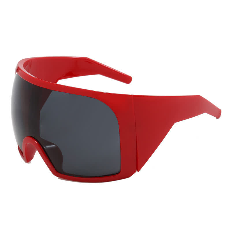 Spykay™ SG60903 One-piece Lens Oversized Sunglasses For Outdoor Sports