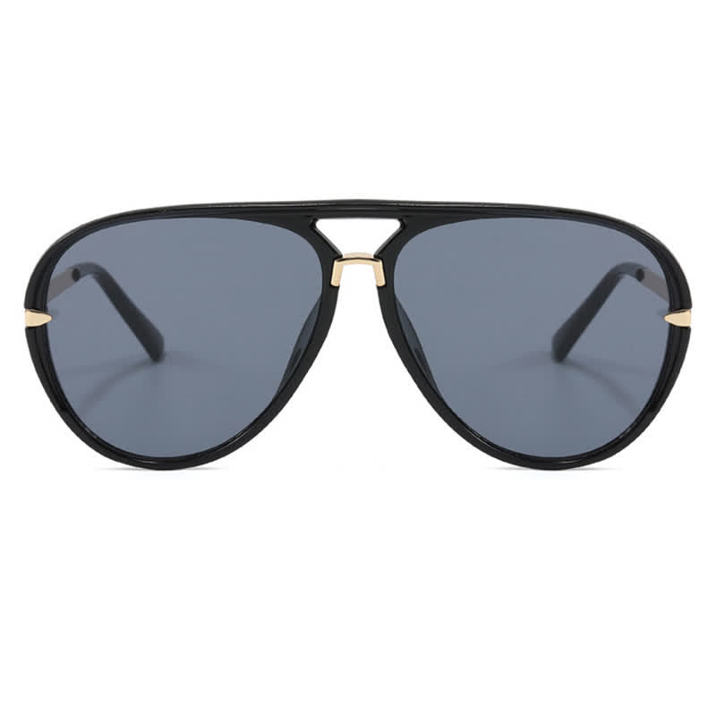 Spykay™ SG60723 Double Bridges Fashion Aviator Sunglasses