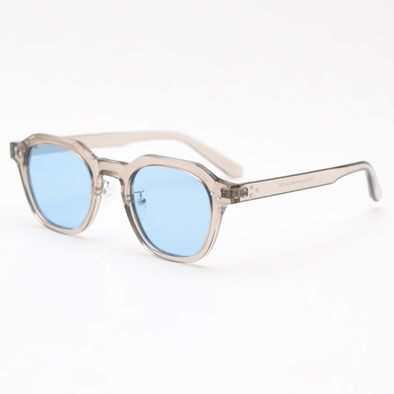 Spykay™ SG61000 Unisex Retro Geometric Frame Polarized Sunglasses