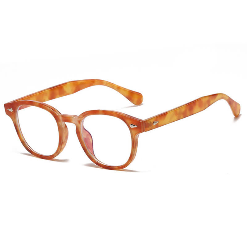 Spykay™ EG26875 Retro Round Frame Anti-blue Light Glasses