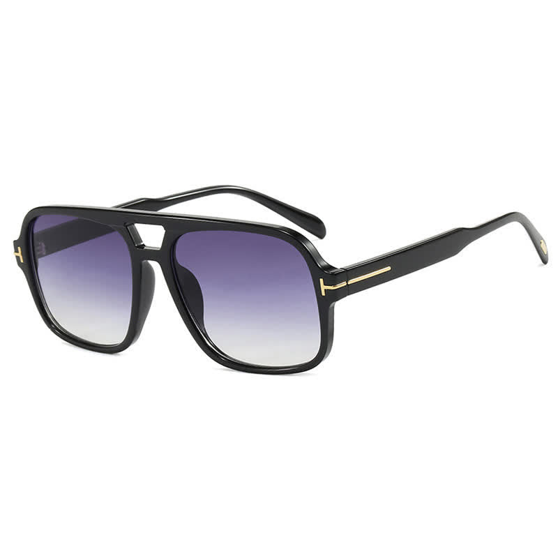 Spykay™ SG60710 Double Bridges Retro-Vintage Aviator Sunglasses