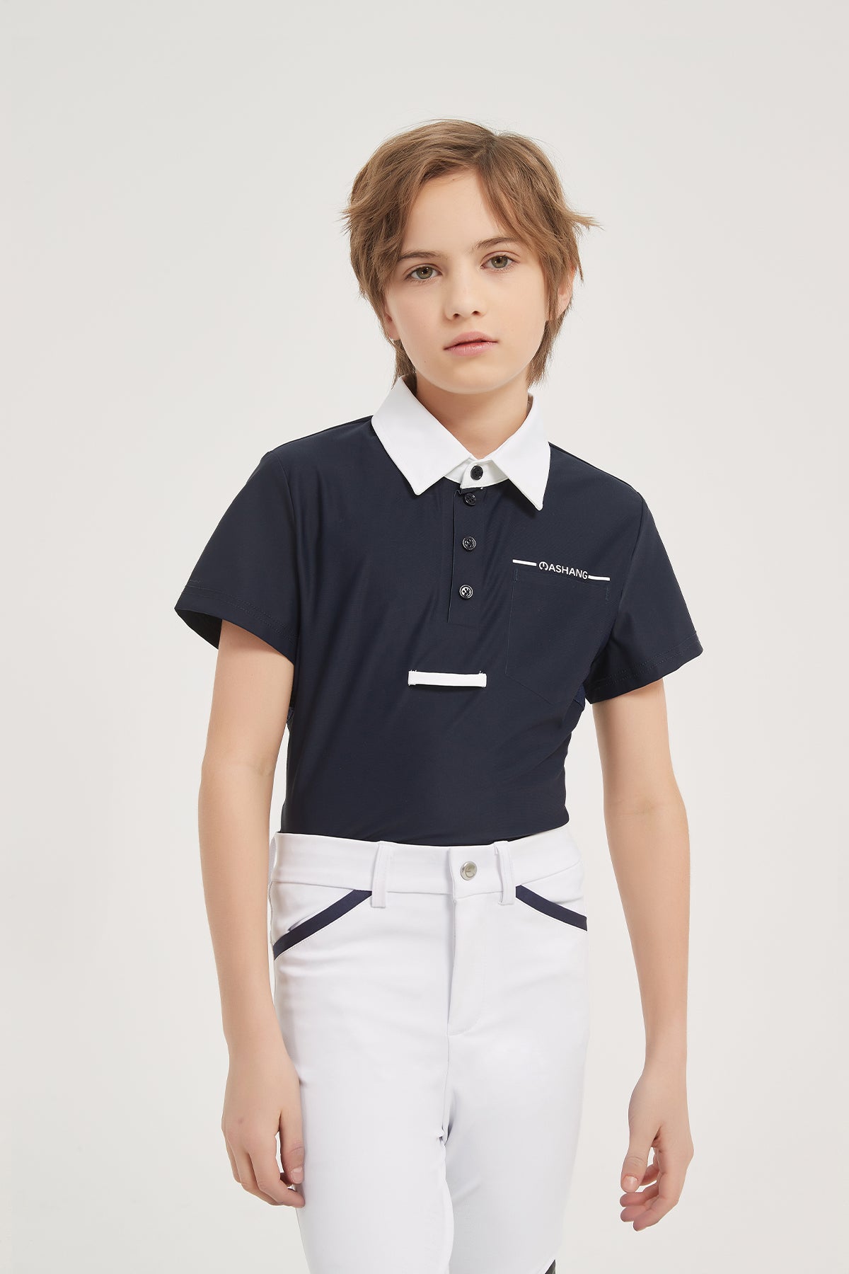 Boy's Shortsleeve Competition Shirt