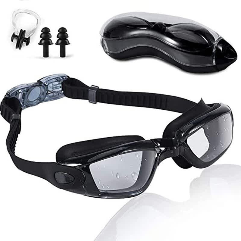 Spykay™ SG61021 Swimming Goggles No Leaking Full Protection Adult Men Women Youth with Earplugs,Nose clip and Case