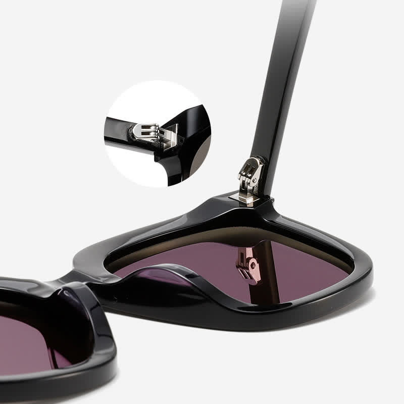 Spykay™ SG60803 Square Large Frame Simple Sunglasses with Nylon Lenses