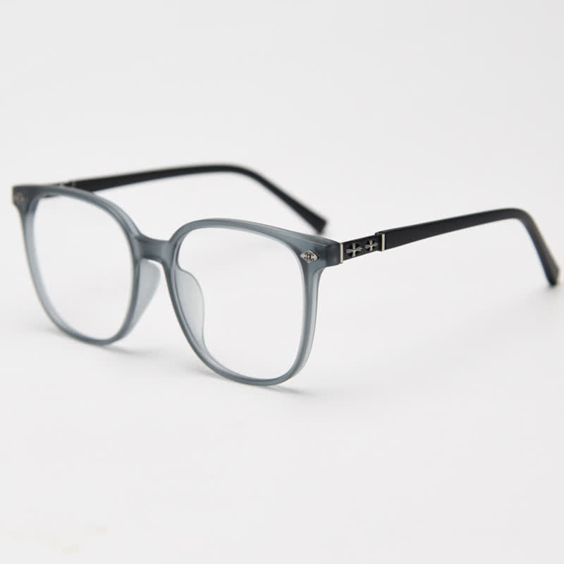 Spykay™ EG26916 Unsiex Retro Square Large Frame Fashion Anti-blue Light Glasses