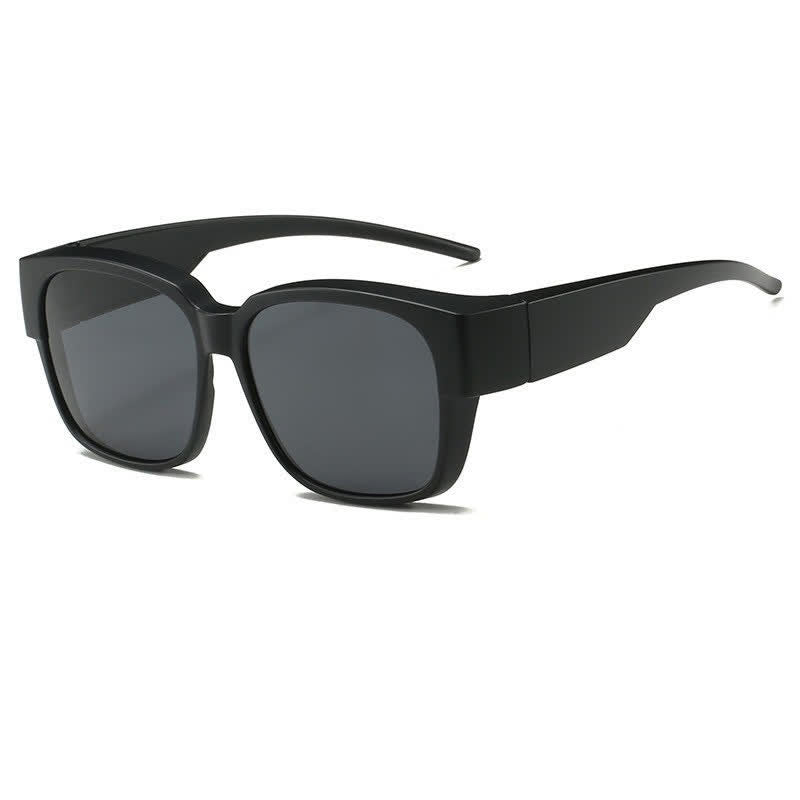 Spykay™ SG60957 Fit Over Glasses Square Frame Polarized Sunglasses for Women Men