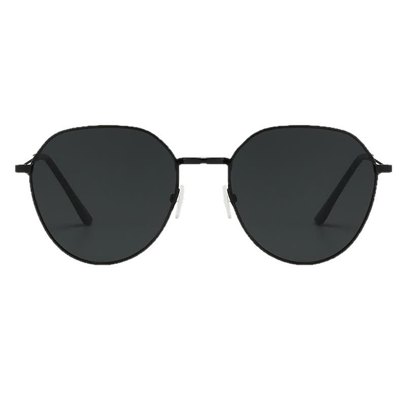 Spykay™ SG60749 Round Frame Metal Temples Vintage Sunglasses
