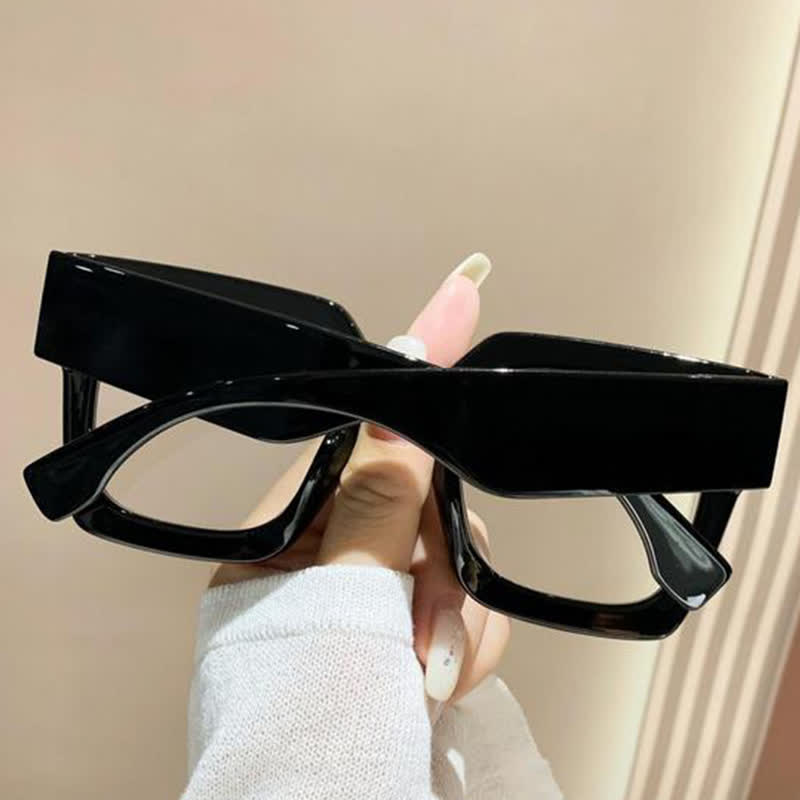 Spykay™ EG26878 Anti-blue Light Oversized Square Thick Frames Eyeglasses
