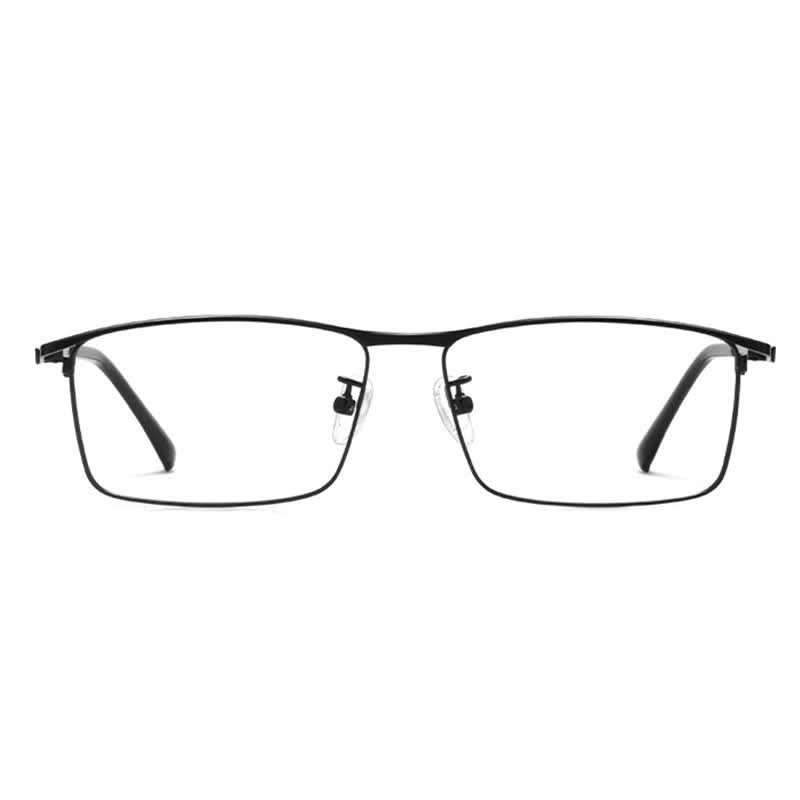 Spykay™ EG26841 Simple Titanium Rectangle Frame Anti-blue Light Glasses