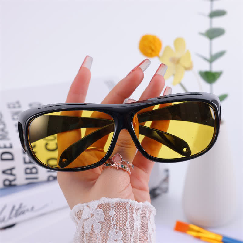 Spykay™ SG60960 Fit Over Glasses Wrap Around Polarized Sunglasses for Sports&Driving