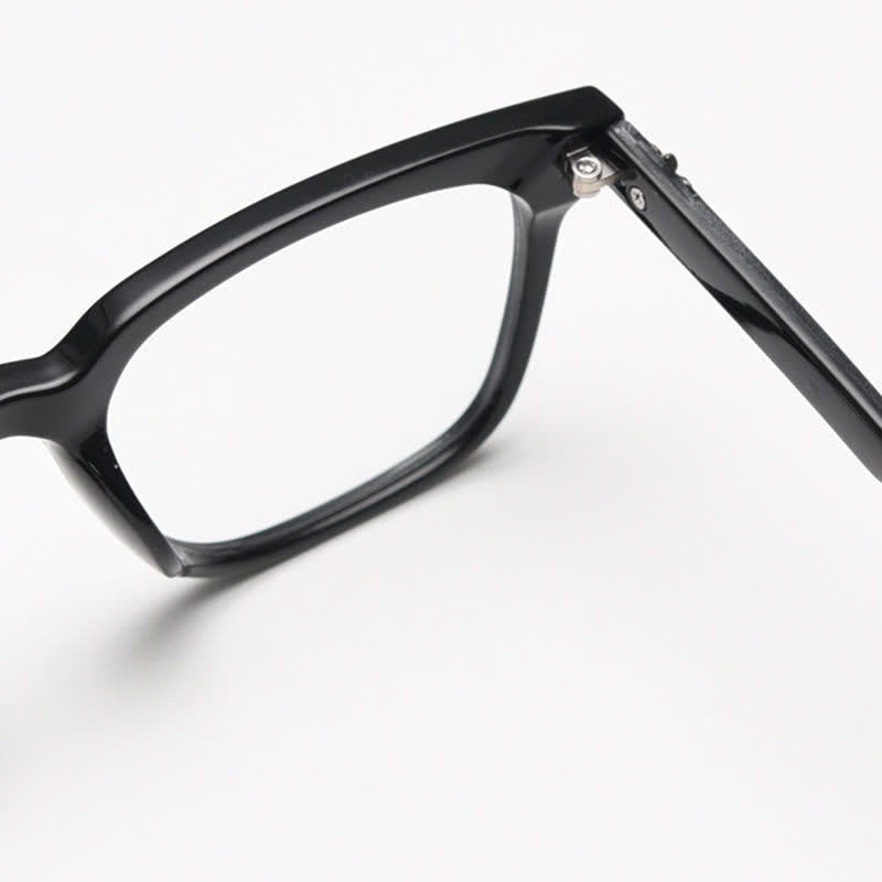 Spykay™ EG26839 Classic Cross Decor Square Frame Anti-blue Light Glasses