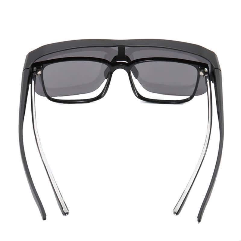 Spykay™ SG60959 Fit Over Glasses Semi-Rimless Polarized Sunglasses for Sports&Driving