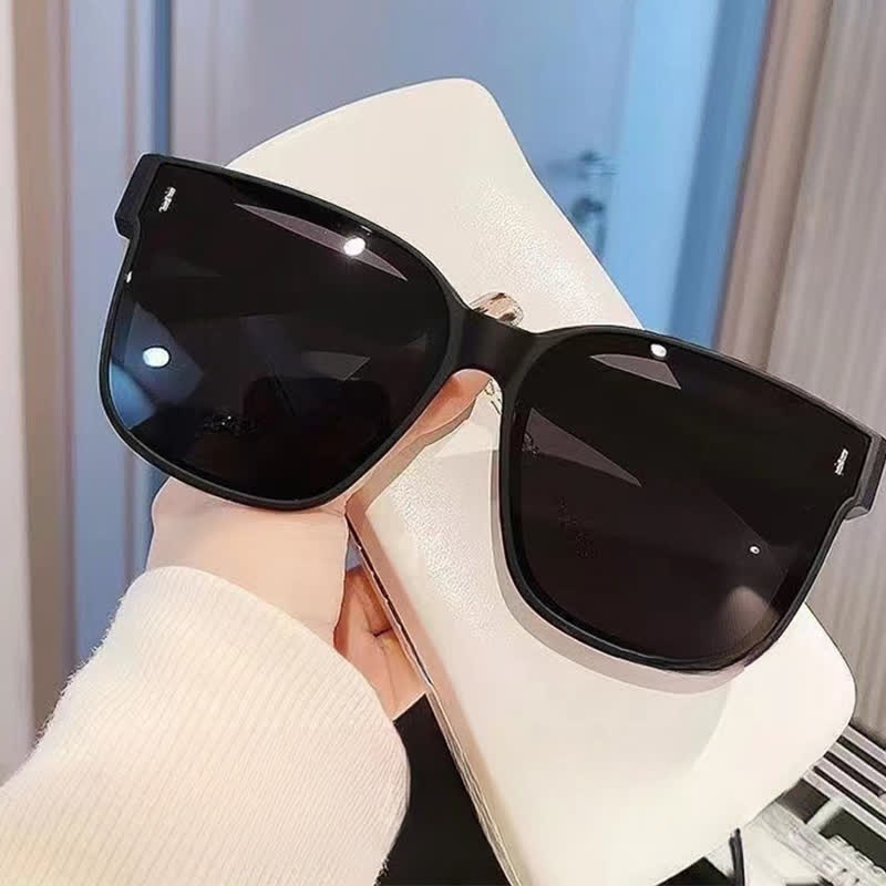 Spykay™ SG60956 Fit Over Glasses Square Frame Foldable Sunglasses for Women Men