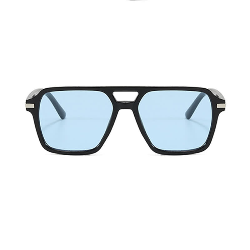 Spykay™ SG61014 Square Frame Double Bridges Classic Sunglasses